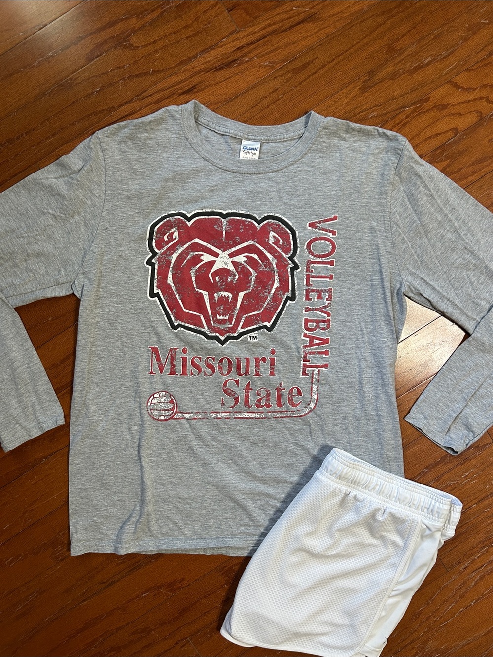 Missouri State Volleyball Gray Long Sleeve Tee
